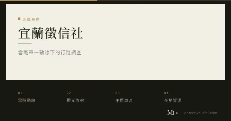 宜蘭徵信社